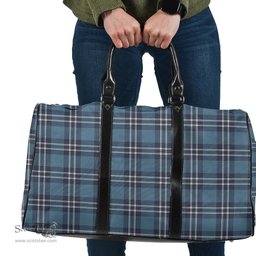 Scottish Earl of St Andrews Clan Tartan Travel Bag - Classic Scottish Plaid Tartan Plaid