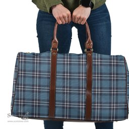 Scottish Earl of St Andrews Clan Tartan Travel Bag - Classic Scottish Plaid Tartan Plaid