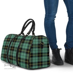 Scottish Wallace Hunting Ancient Clan Tartan Travel Bag - Classic Scottish Plaid Tartan Plaid