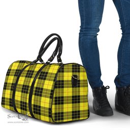 Scottish MacLeod of Lewis Modern Clan Tartan Travel Bag - Classic Scottish Plaid Tartan Plaid