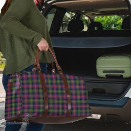 Scottish Logan Modern Clan Tartan Travel Bag - Classic Scottish Plaid Tartan Plaid