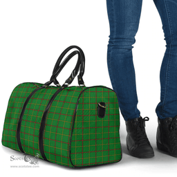 Scottish Tribe of Mar Clan Tartan Travel Bag - Classic Scottish Plaid Tartan Plaid