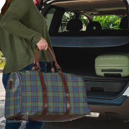 Scottish Nicolson Hunting Ancient Clan Tartan Travel Bag - Classic Scottish Plaid Tartan Plaid