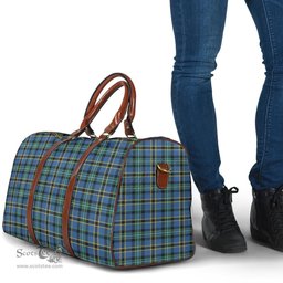 Scottish Weir Ancient Clan Tartan Travel Bag - Classic Scottish Plaid Tartan Plaid