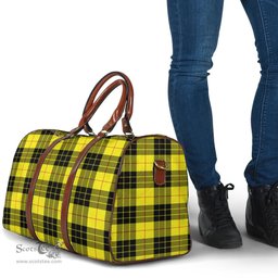 Scottish MacLeod of Lewis Modern Clan Tartan Travel Bag - Classic Scottish Plaid Tartan Plaid