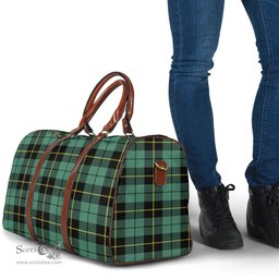 Scottish Wallace Hunting Ancient Clan Tartan Travel Bag - Classic Scottish Plaid Tartan Plaid