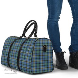 Scottish Weir Ancient Clan Tartan Travel Bag - Classic Scottish Plaid Tartan Plaid