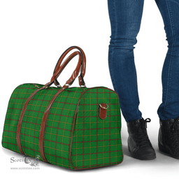 Scottish Tribe of Mar Clan Tartan Travel Bag - Classic Scottish Plaid Tartan Plaid