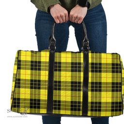 Scottish MacLeod of Lewis Modern Clan Tartan Travel Bag - Classic Scottish Plaid Tartan Plaid