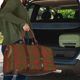 Scottish Drummond Clan Clan Tartan Travel Bag - Classic Scottish Plaid Tartan Plaid