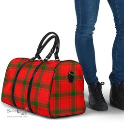 Scottish MacDonald of Sleat Clan Tartan Travel Bag - Classic Scottish Plaid Tartan Plaid