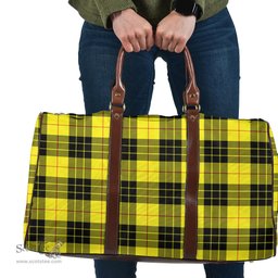 Scottish MacLeod of Lewis Modern Clan Tartan Travel Bag - Classic Scottish Plaid Tartan Plaid