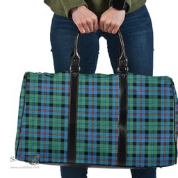 Scottish Campbell of Cawdor Ancient Clan Tartan Travel Bag - Classic Scottish Plaid Tartan Plaid