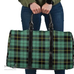 Scottish Wallace Hunting Ancient Clan Tartan Travel Bag - Classic Scottish Plaid Tartan Plaid