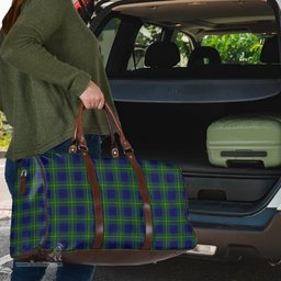 Scottish Johnston Modern Clan Tartan Travel Bag - Classic Scottish Plaid Tartan Plaid
