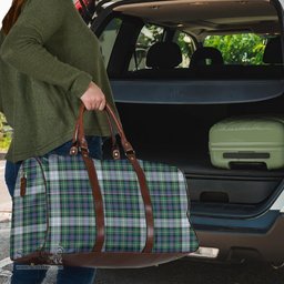 Scottish MacKenzie Dress Ancient Clan Tartan Travel Bag - Classic Scottish Plaid Tartan Plaid