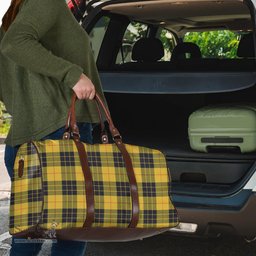 Scottish MacLeod of Lewis Ancient Clan Tartan Travel Bag - Classic Scottish Plaid Tartan Plaid