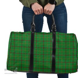 Scottish Tribe of Mar Clan Tartan Travel Bag - Classic Scottish Plaid Tartan Plaid
