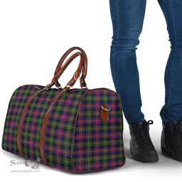 Scottish Logan Modern Clan Tartan Travel Bag - Classic Scottish Plaid Tartan Plaid