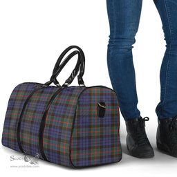 Scottish Fletcher of Dunans Clan Tartan Travel Bag - Classic Scottish Plaid Tartan Plaid