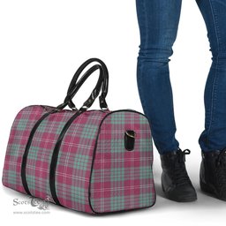 Scottish Crawford Ancient Clan Tartan Travel Bag - Classic Scottish Plaid Tartan Plaid