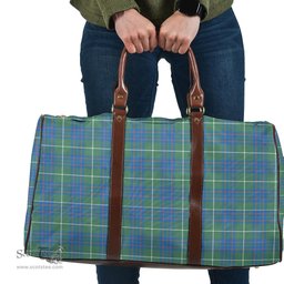 Scottish MacIntyre Hunting Ancient Clan Tartan Travel Bag - Classic Scottish Plaid Tartan Plaid