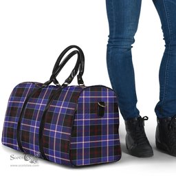 Scottish Dunlop Modern Clan Tartan Travel Bag - Classic Scottish Plaid Tartan Plaid