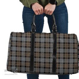 Scottish MacKay Weathered Clan Tartan Travel Bag - Classic Scottish Plaid Tartan Plaid