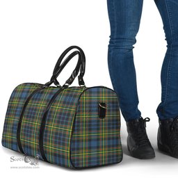 Scottish MacLellan Ancient Clan Tartan Travel Bag - Classic Scottish Plaid Tartan Plaid