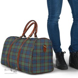 Scottish Nicolson Hunting Ancient Clan Tartan Travel Bag - Classic Scottish Plaid Tartan Plaid