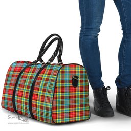 Scottish Ogilvie Clan Tartan Travel Bag - Classic Scottish Plaid Tartan Plaid