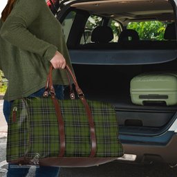 Scottish MacLean Hunting Clan Tartan Travel Bag - Classic Scottish Plaid Tartan Plaid