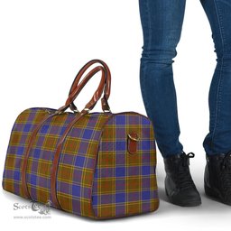 Scottish Balfour Modern Clan Tartan Travel Bag - Classic Scottish Plaid Tartan Plaid