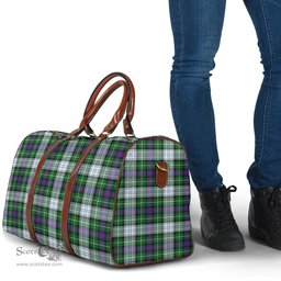 Scottish MacKenzie Dress Modern Clan Tartan Travel Bag - Classic Scottish Plaid Tartan Plaid