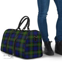 Scottish Gunn Modern Clan Tartan Travel Bag - Classic Scottish Plaid Tartan Plaid