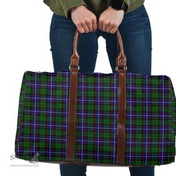Scottish Russell Modern Clan Tartan Travel Bag - Classic Scottish Plaid Tartan Plaid
