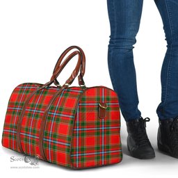 Scottish Drummond of Perth Clan Tartan Travel Bag - Classic Scottish Plaid Tartan Plaid