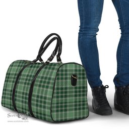 Scottish MacDonald Lord of the Isles Hunting Clan Tartan Travel Bag - Classic Scottish Plaid Tartan Plaid