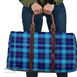 Scottish MacSporran Ancient Clan Tartan Travel Bag - Classic Scottish Plaid Tartan Plaid