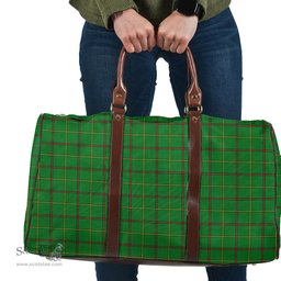 Scottish Tribe of Mar Clan Tartan Travel Bag - Classic Scottish Plaid Tartan Plaid