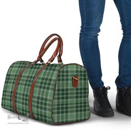 Scottish MacDonald Lord of the Isles Hunting Clan Tartan Travel Bag - Classic Scottish Plaid Tartan Plaid