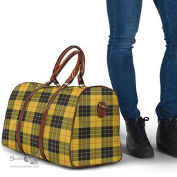 Scottish MacLeod of Lewis Ancient Clan Tartan Travel Bag - Classic Scottish Plaid Tartan Plaid