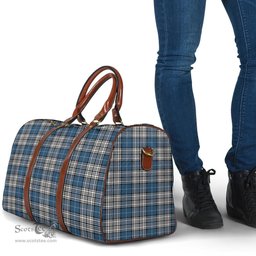 Scottish Napier Modern Clan Tartan Travel Bag - Classic Scottish Plaid Tartan Plaid