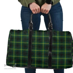 Scottish MacArthur Modern Clan Tartan Travel Bag - Classic Scottish Plaid Tartan Plaid