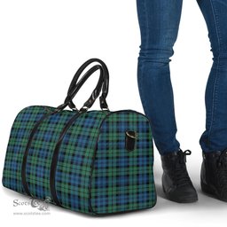Scottish Campbell Ancient 02 Clan Tartan Travel Bag - Classic Scottish Plaid Tartan Plaid