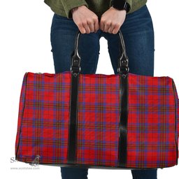 Scottish Leslie Modern Clan Tartan Travel Bag - Classic Scottish Plaid Tartan Plaid