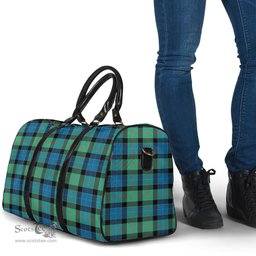 Scottish Gunn Ancient Clan Tartan Travel Bag - Classic Scottish Plaid Tartan Plaid
