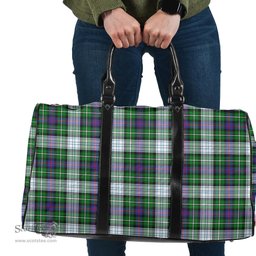 Scottish MacKenzie Dress Modern Clan Tartan Travel Bag - Classic Scottish Plaid Tartan Plaid