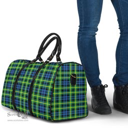 Scottish Campbell of Breadalbane Ancient Clan Tartan Travel Bag - Classic Scottish Plaid Tartan Plaid