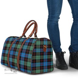 Scottish Guthrie Ancient Clan Tartan Travel Bag - Classic Scottish Plaid Tartan Plaid